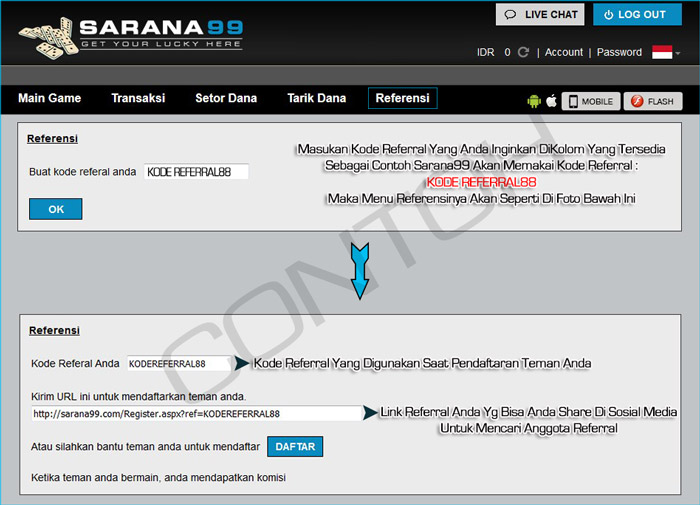sarana99 menu referensi situs domino qq online